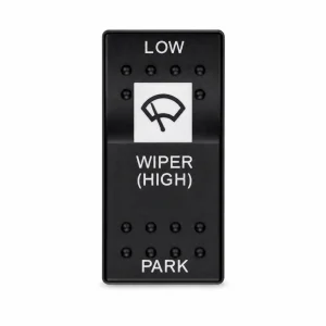 BFY yavaş hızlı park silecek rocker switch 12/24 V