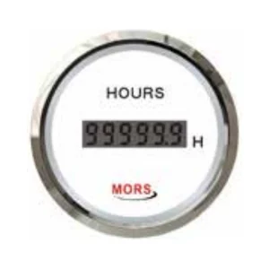 Mors Dijital Motor Çalışma Saati 12–24 V beyaz ve siyah model seçenekleri