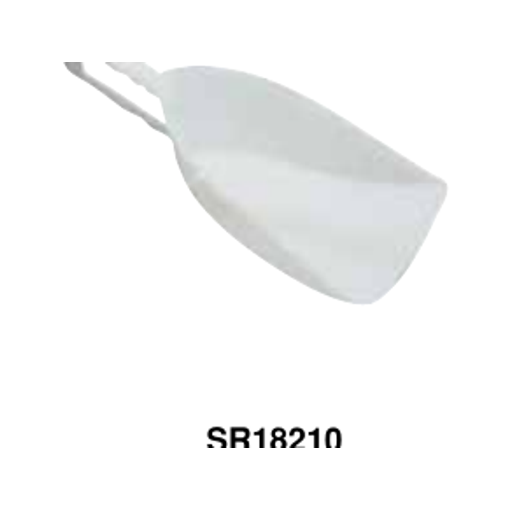 Plastik Kürek Beyaz 21 × 41 cm marin ürün görseli