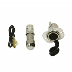 Saray krom çakmak takımı ve kapaklı krom çakmak yuvası 12 V seçenekleri