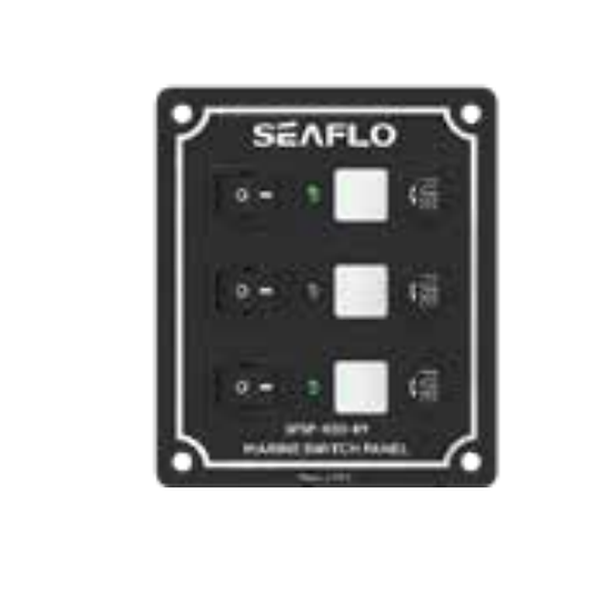 SEAFLO beyaz ışıklı sigortalı marin switch panel seçenekleri