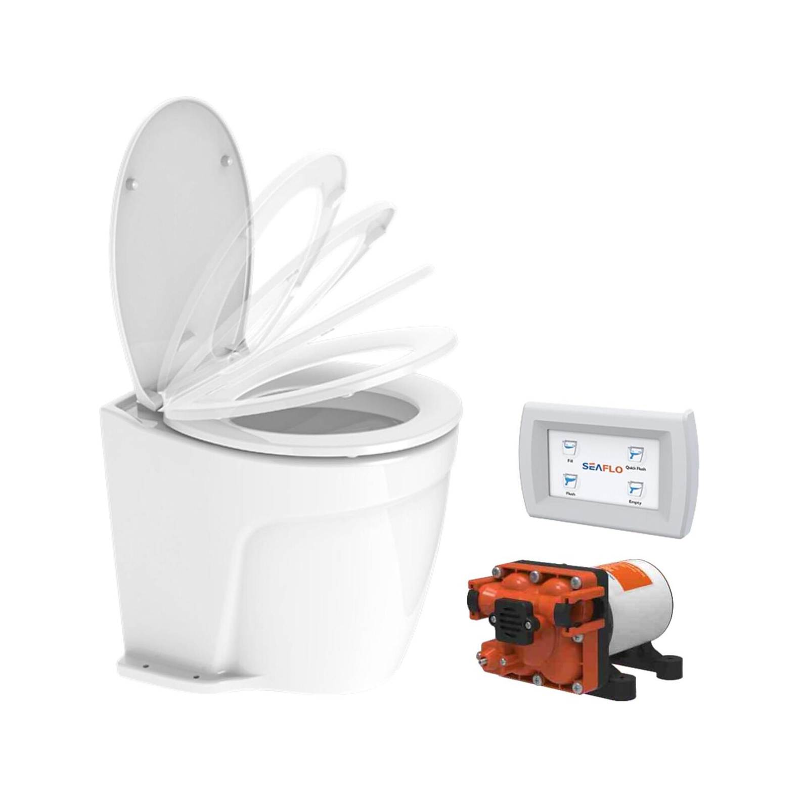 Seaflo Deluxe Elektrikli Marin Tuvalet