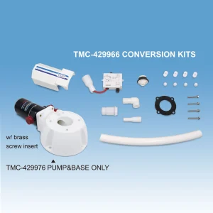 TMC 24 V elektrikli marin tuvalet dönüşüm ve yedek motor kiti