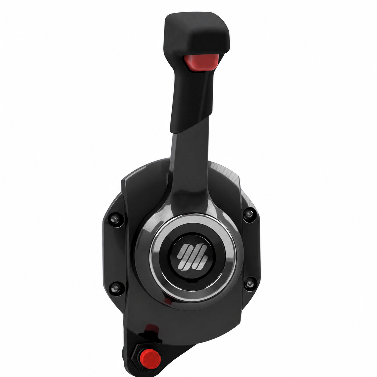 Ultraflex B110 KS kırmızı kill switch bulunan siyah trimli kumanda kolu