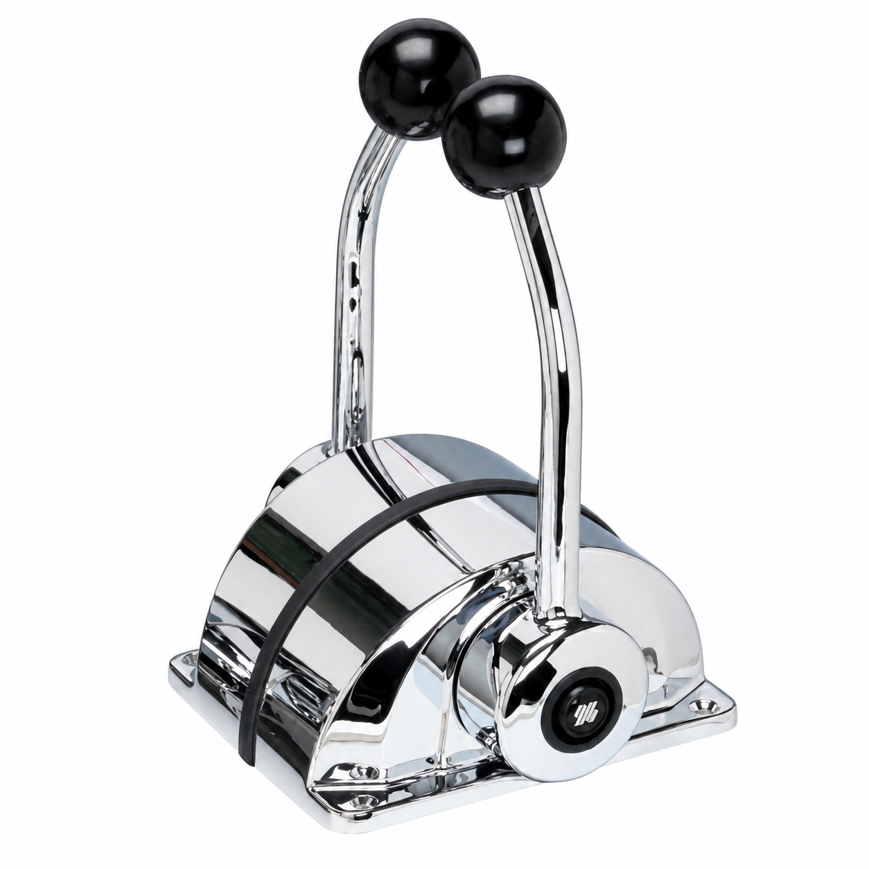 Ultraflex B302CR çift motor için çift kollu krom üstten montaj kumanda