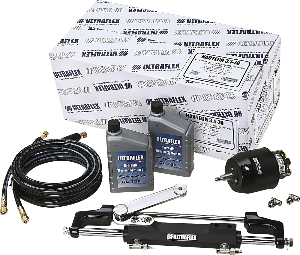 Ultraflex Nautech 3.1 300 HP hidrolik dümen seti